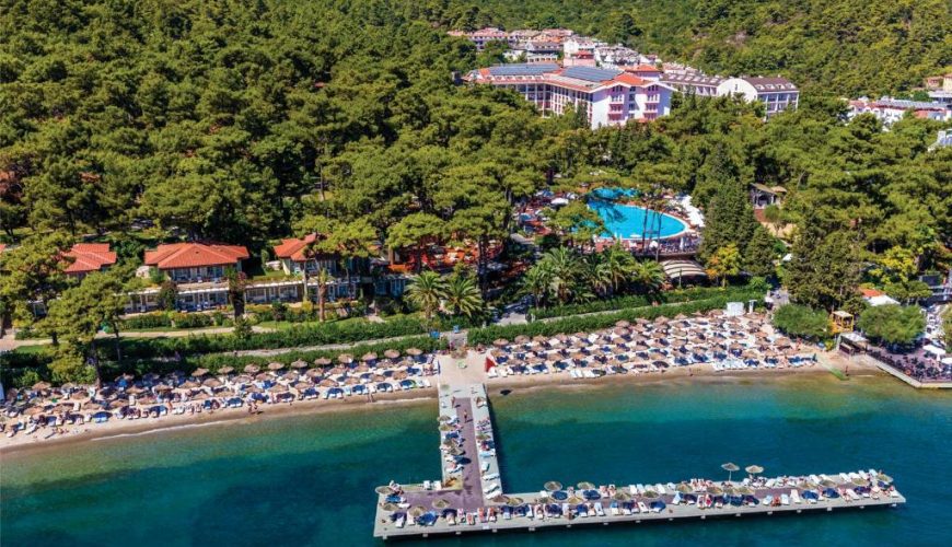 Клубный отель в сосновом лесу, на побережье Эгейского моря Grand Yazici Club Turban Thermal Hotel 5* с питанием Ultra All Inclusive 24/7