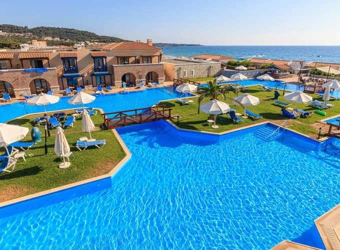 Last Minute! Греція, Пелопоннес: готель Aldemar Olympian Village 5*, All Inclusive - виліт з Катовіце, 699€ за 1 людину при 2-місному розміщенні, доплата за дитину: +295€