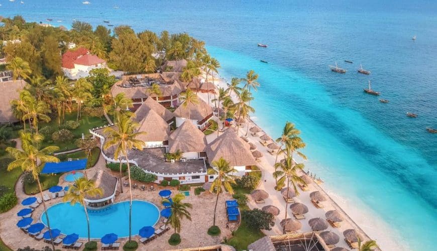 Танзания: о. Занзибар на 7 или 15 ночей от 1424€, отель DoubleTree Resort by Hilton Zanzibar 4* (прямые перелеты из Кишинева)