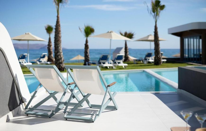 Arina Beach 5* на Криті з ідеальним пляжем та рейтингом 9.1. Виліт з Кишинева, денні рейси